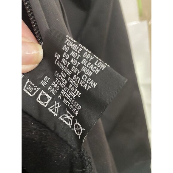 Roxy Snowboard Ski Jacket Black Medium Full Zip Hoodie - Picture 7 of 11